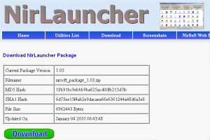 NirLauncher Rus 1.30.3 for android download