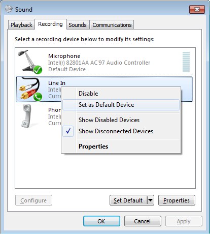 Install volume control windows 7