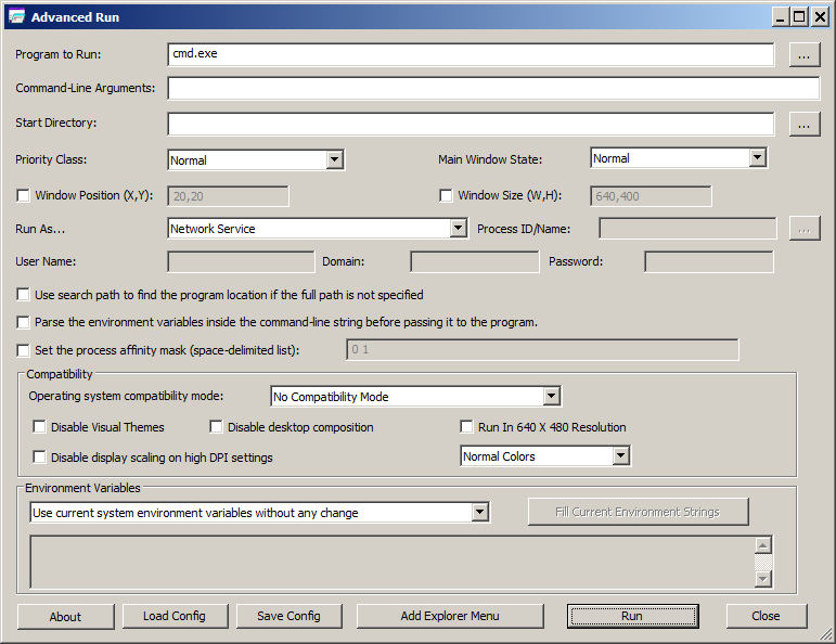 Run .exe with CMD line / Community / Warewolf